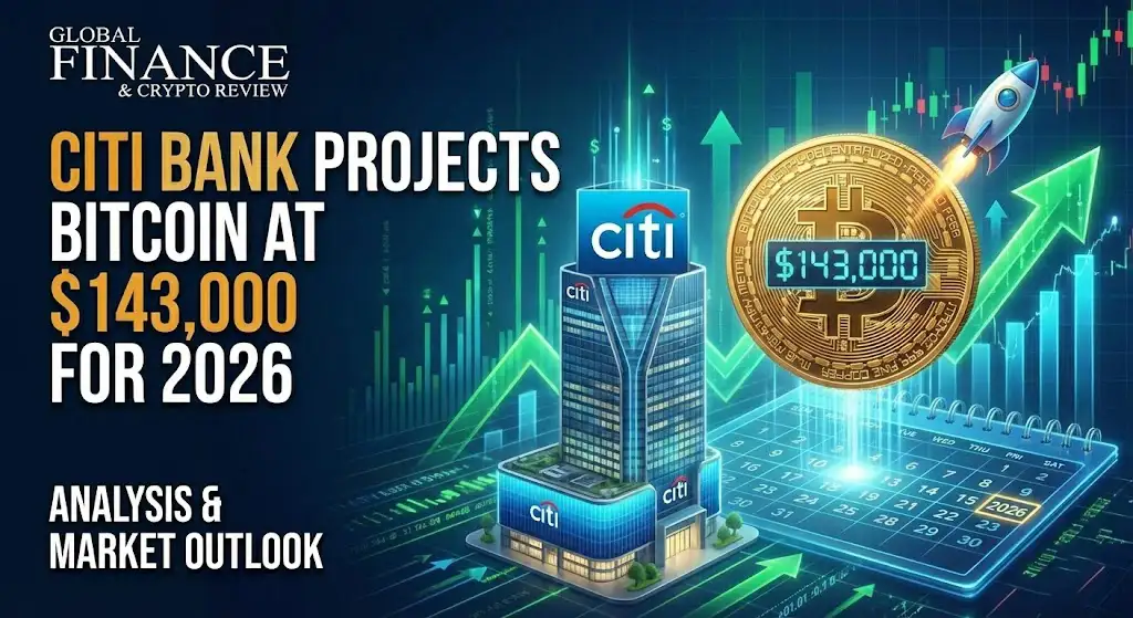Citi Bank Projects Bitcoin at $143,000 for 2026