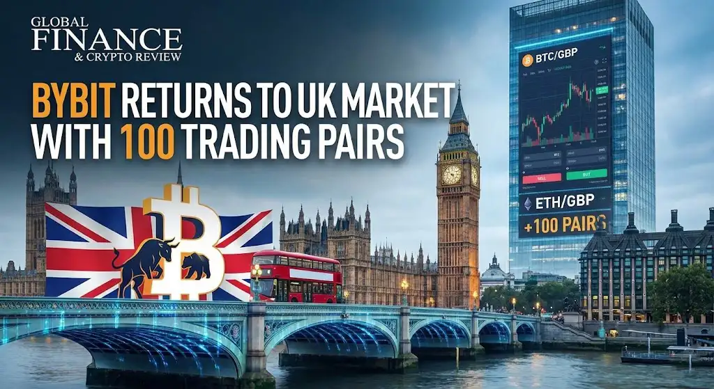 Bybit has returned to the UK market with 100 trading pairs