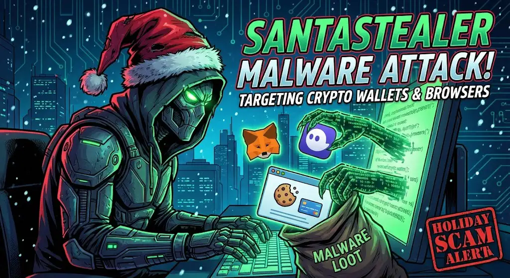 SantaStealer Malware Returns: The Holiday Threat to Your Crypto Wallet