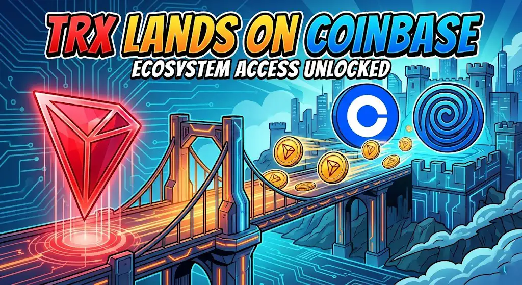 TRX Integrates with Coinbase's Base Network via LayerZero