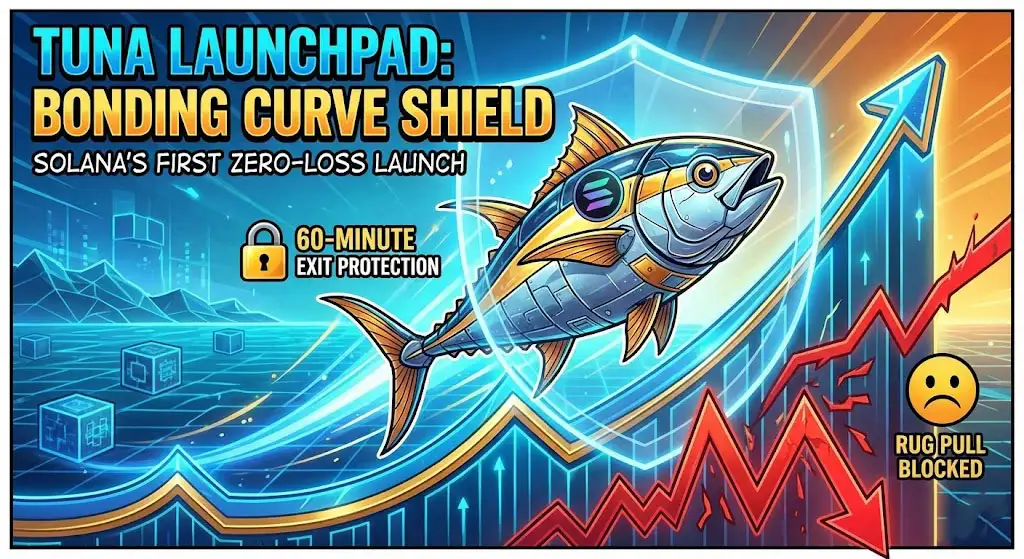 Tuna Launchpad Debuts on Solana with "Zero-Loss" Exit Protection