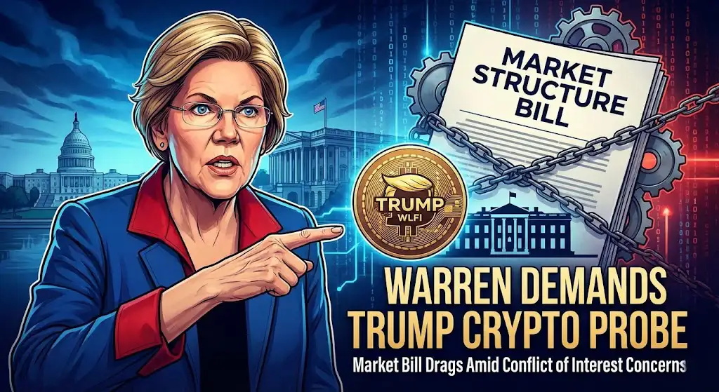 Crypto War Heats Up in the Senate: Warren Calls for Immediate Investigation into Trump-Linked Projects